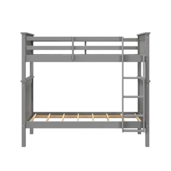 Twin over Twin Deirdra Bunk Bed - Linon image {2}
