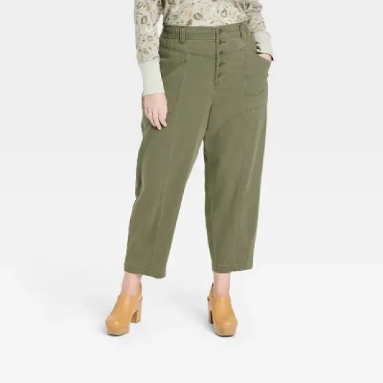Women's Mid-Rise Tapered Fit Pants - Knox Rose&trade; image {4}