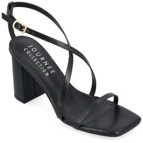 Journee Collection Womens Lenorra Tru Comfort Foam Covered Block Heel Sandals image {10}
