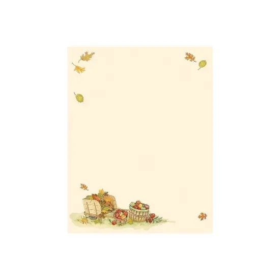Great Papers Holiday Stationery Harvest Apples 80/Count (2014325) image {1}