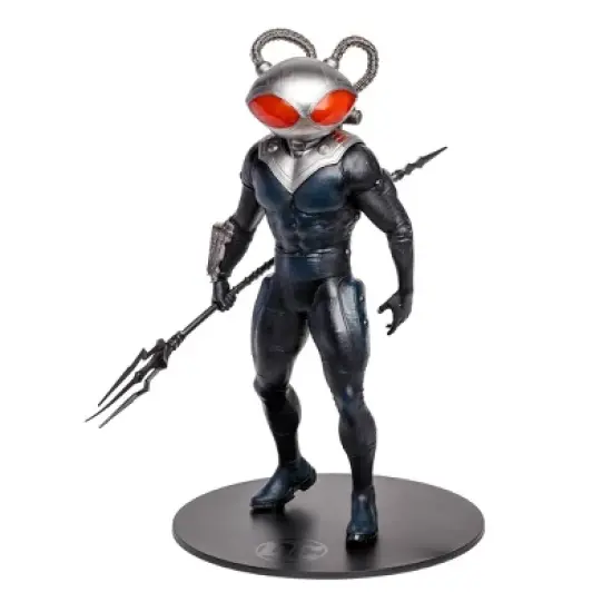 McFarlane Toys Aquaman Movie Black Manta 12" Posed Figure image {4}