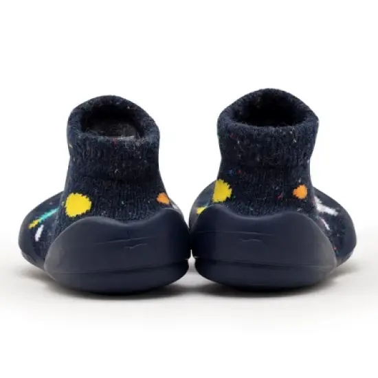 Komuello Baby Boy First Walk Sock Shoes Galaxy image {4}