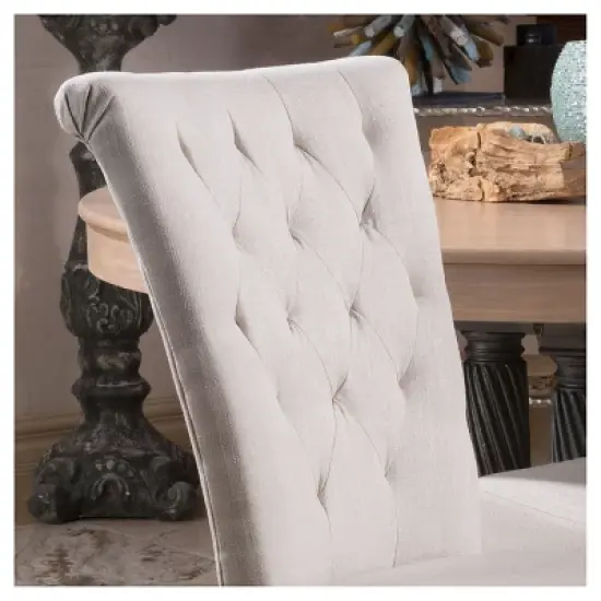 Venetian Dining Chair Set 2ct - Christopher Knight Home image {2}