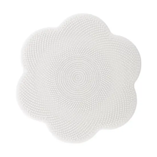 Unique Bargains Silicone Facial Cleansing Brush with Suction Cup 3.54"x3.54"x1.18" 1 Pc image {8}