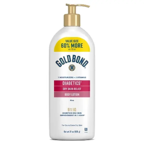 Gold Bond Diabetic Body Lotion - Unscented - 21oz image {8}