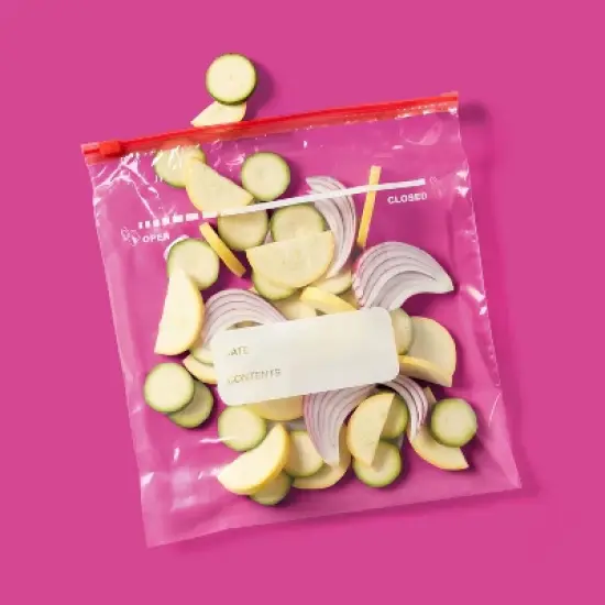 Gallon Slider Storage Bags - up&up&trade; image {1}