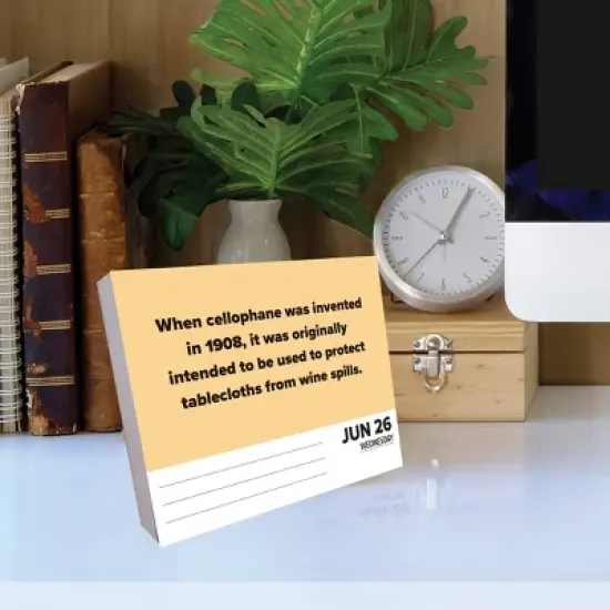 Willow Creek Press 2024 Daily Desk Calendar 5.2"x6.2" Today I Learned image {3}