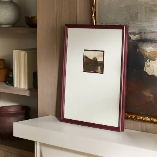 16"x20" Landscape with Color Frame and Mat Wall Art - Threshold&trade; designed with Studio McGee image {1}