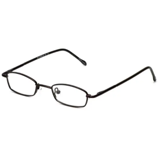 Calabria FlexPlus 87 Brown Amber Designer Blue Light Blocking Glasses Oval 46mm image {1}