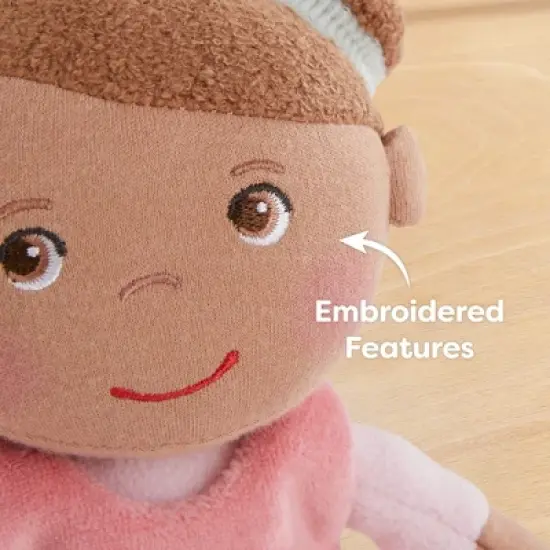 HABA Snug Up Camilla - 10" Soft Doll, Machine Washable - Perfect Snuggly First Soft Baby Doll and Toddler Plush Figure for 6 Months and Up image {3}