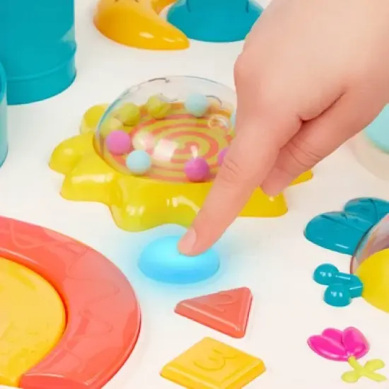 B. play - Baby Activity Table - Colorful & Sensory Station image {4}