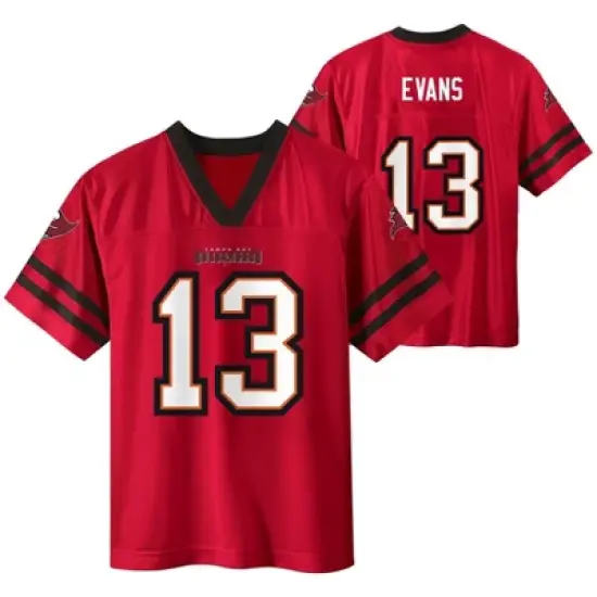 NFL Tampa Bay Buccaneers Boys' Short Sleeve Evans Jersey image {2}