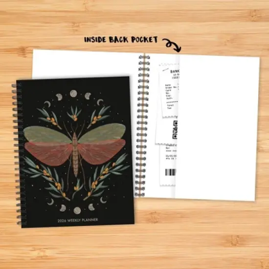 Willow Creek Press 6.5"x8.5" 2026 Butterfly Zen Weekly/Monthly Softcover Planner image {4}