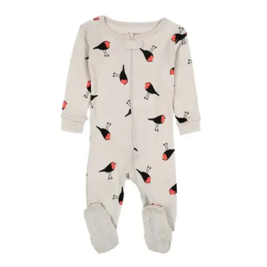 Leveret Footed Sleeper Cotton Pajamas image {5}