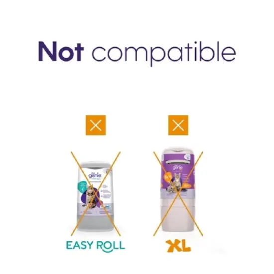 Litter Genie Eco Jumbo Refill Compostable Cats Litter Waste Disposal Bags image {5}