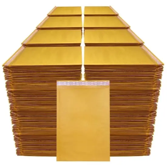 UOFFICE Pack of 800 Kraft Bubble Mailer 12.5" x 19" #6 image {6}