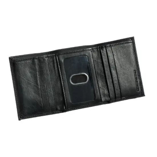 Evergreen Miami Dolphins Tri Fold Leather Wallet image {1}