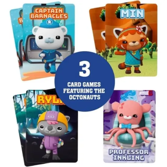 Mighty Mojo Octonauts Kids Classic Card Games Set image {2}