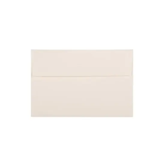 JAM Paper A9 Strathmore Invitation Envelopes 5.75 x 8.75 Natural White Wove 25/Pack (31911141) image {2}