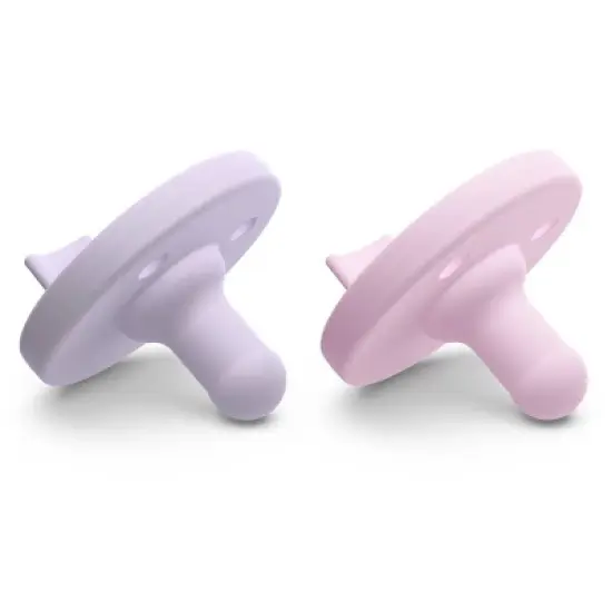 Philips Avent Soothie Pacifiers 0-3m - Fresh Lilac/Pastel Pink - 2pk image {11}