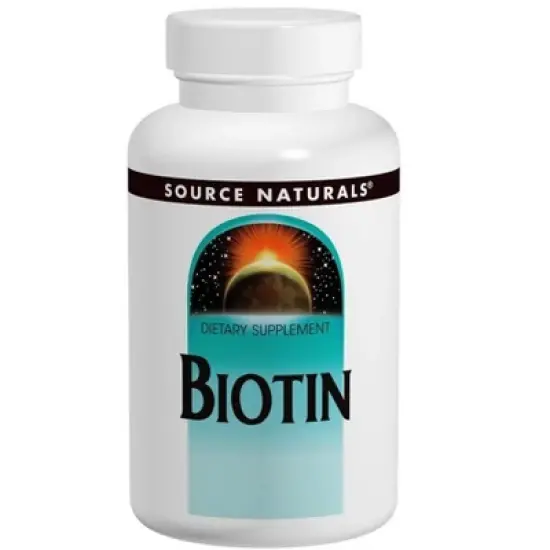 Biotin 5mg by Source Naturals, Inc.  -  60 Tablet image {1}