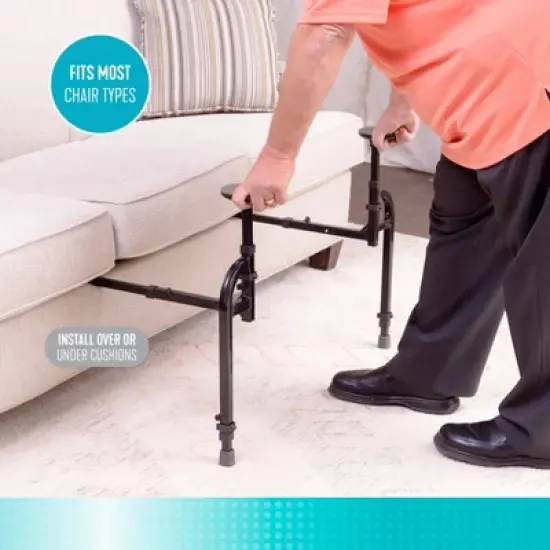 Stander Heavy Duty EZ Stand-N-Go, Bariatric Stand Assist for Seniors, Supports 400 lbs. image {4}