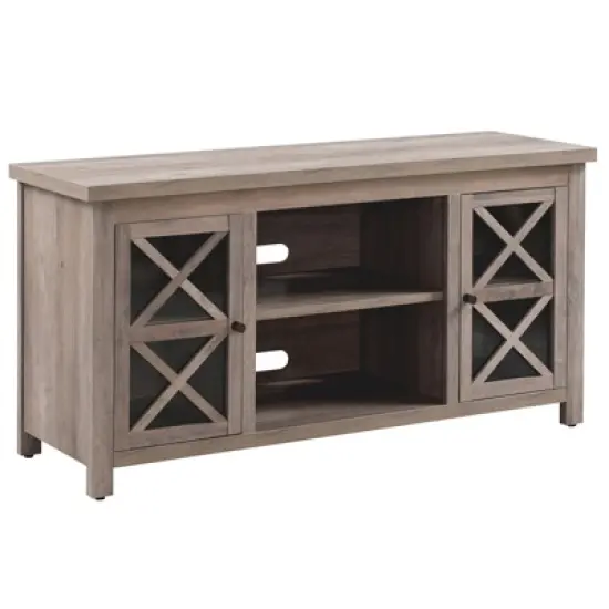 Gray Oak TV Stand - Henn&Hart image {1}
