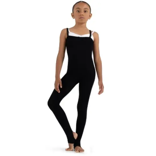 Capezio Ultra Soft Stirrup Body Tight - Girls image {4}