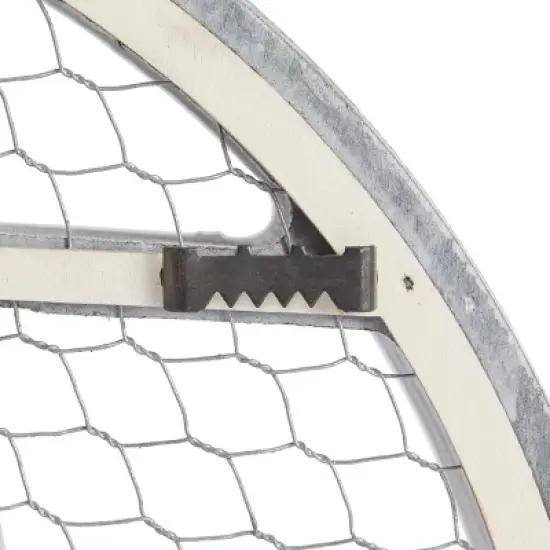 Farmlyn Creek Small Wooden Crescent Moon Wall Shelf for Crystals & Essential Oils, Rustic Home Wall Decor for Nursery, White, 10.7 x 11.2 x 2 In image {4}