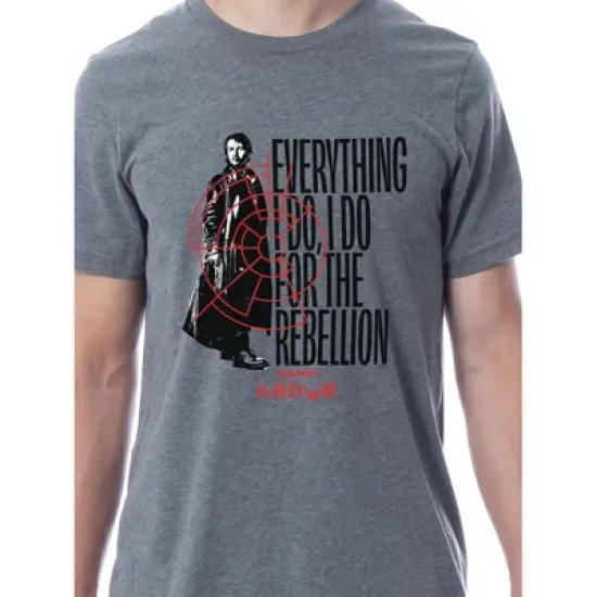 Star Wars Mens' TV Show Series Andor Rebellion Cassian Sleep Pajama Set Multicolored image {1}