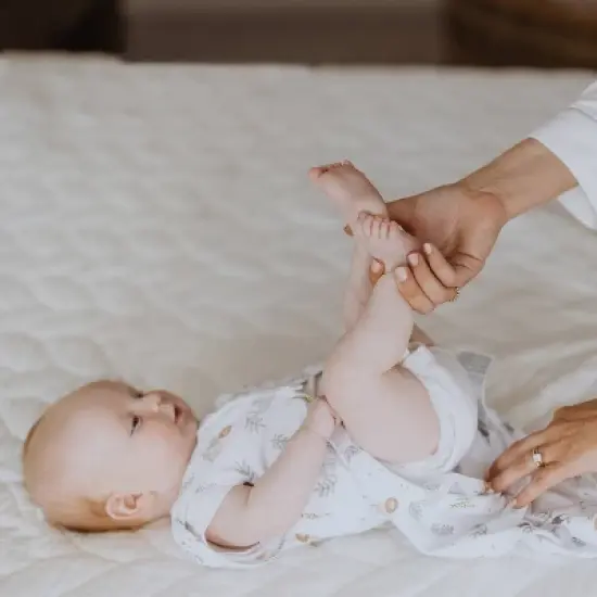 aden + anais Essentials newborn Swaddle Wrap 0-3 Months image {4}