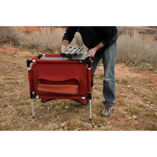 Camp Chef Mountain Series Sherpa Table & Organizer - Red image {4}