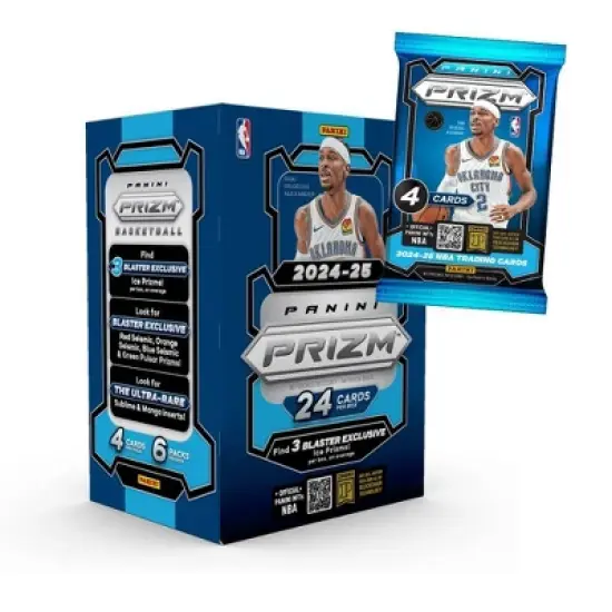 2024-25 Panini NBA Prizm Basketball Trading Card Blaster Box image {1}