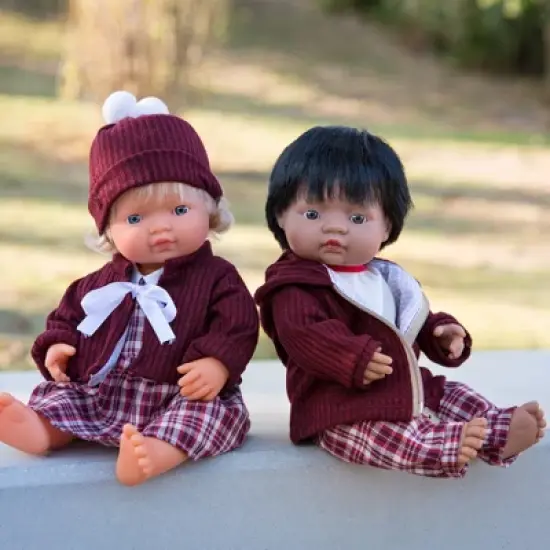 Miniland Educational Doll Clothes, Cold Weather Trousers Set image {1}