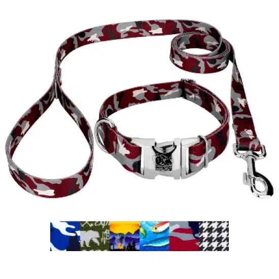 Country Brook Petz Premium Dog Collar and Leash - Sports and Athletics Collection image {7}