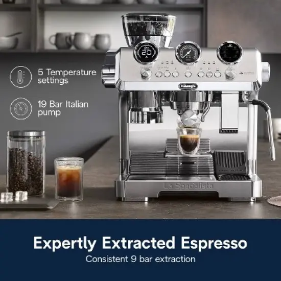 DeLonghi La Specialista Maestro Espresso Machine with Cold Extraction Technology image {5}