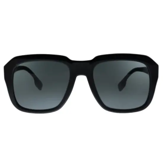 Burberry Astley BE 4350 387887 Unisex Square Sunglasses Black 55mm image {1}