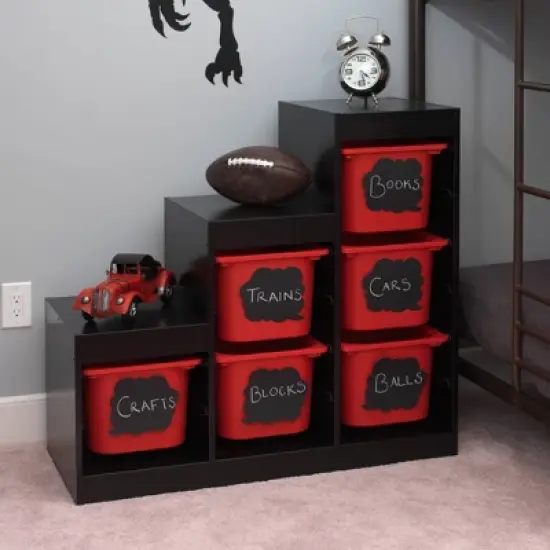 VELCRO 7/8" 12ct Sticky Back&nbsp;Squares Mounting Adhesive for Classroom and Office Organization Black image {7}