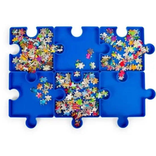 Shantou South Toys Factory Jigsaw Puzzle Stackable Sorting Trays | Set of 6 image {2}