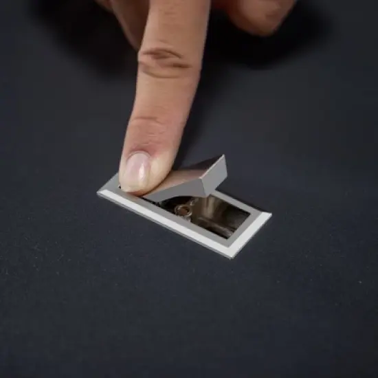 LeisureMod Chelsea Modern Aluminum Patio Propane Fire Pit Table &ndash; Outdoor Heating Table for Patio, Deck, Balcony, Backyard, and Garden Spaces image {14}