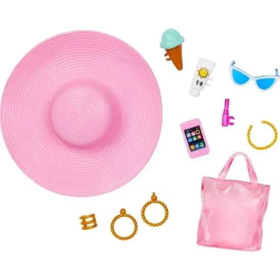 Barbie Doll with Swimsuit and Beach-Themed Accessories (Target Exclusive) image {1}
