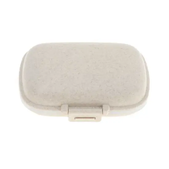 Unique Bargains 8 Grids Double Layer Pill Box 4 Pcs image {5}