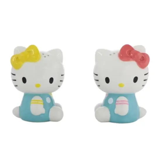 Hello Kitty Set of Ceramic Salt and Pepper Shakers image {6}