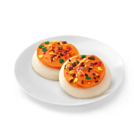 Halloween Orange Frosted Cookies - 13.5oz/10ct - Favorite Day&trade; image {2}
