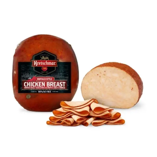 Kretschmar Buffalo Style Oven Roasted Chicken Breast - Deli Fresh Sliced - price per lb image {6}