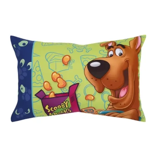 Warner Brothers Scooby Doo - Scooby Dooby Doo Blue, Green, Brown and Orange 4 Piece Toddler Bed Set image {4}