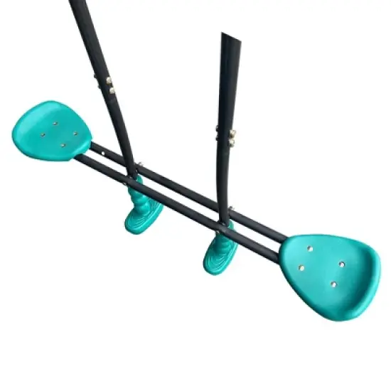 Dexmalle blackish green interesting four function swingset image {9}