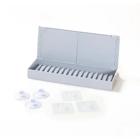 The Lakeside Collection Sink Splash Guard with Organizer image {1}