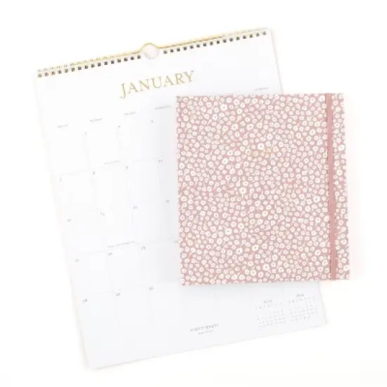 Sugar Paper Essentials 2024 Vertical Wall Calendar 15.125"x12" White image {3}