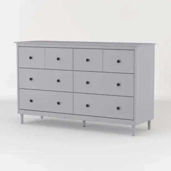 Stiva Classic Mid-Century Modern Horizontal 6 Drawer Dresser - Saracina Home image {7}